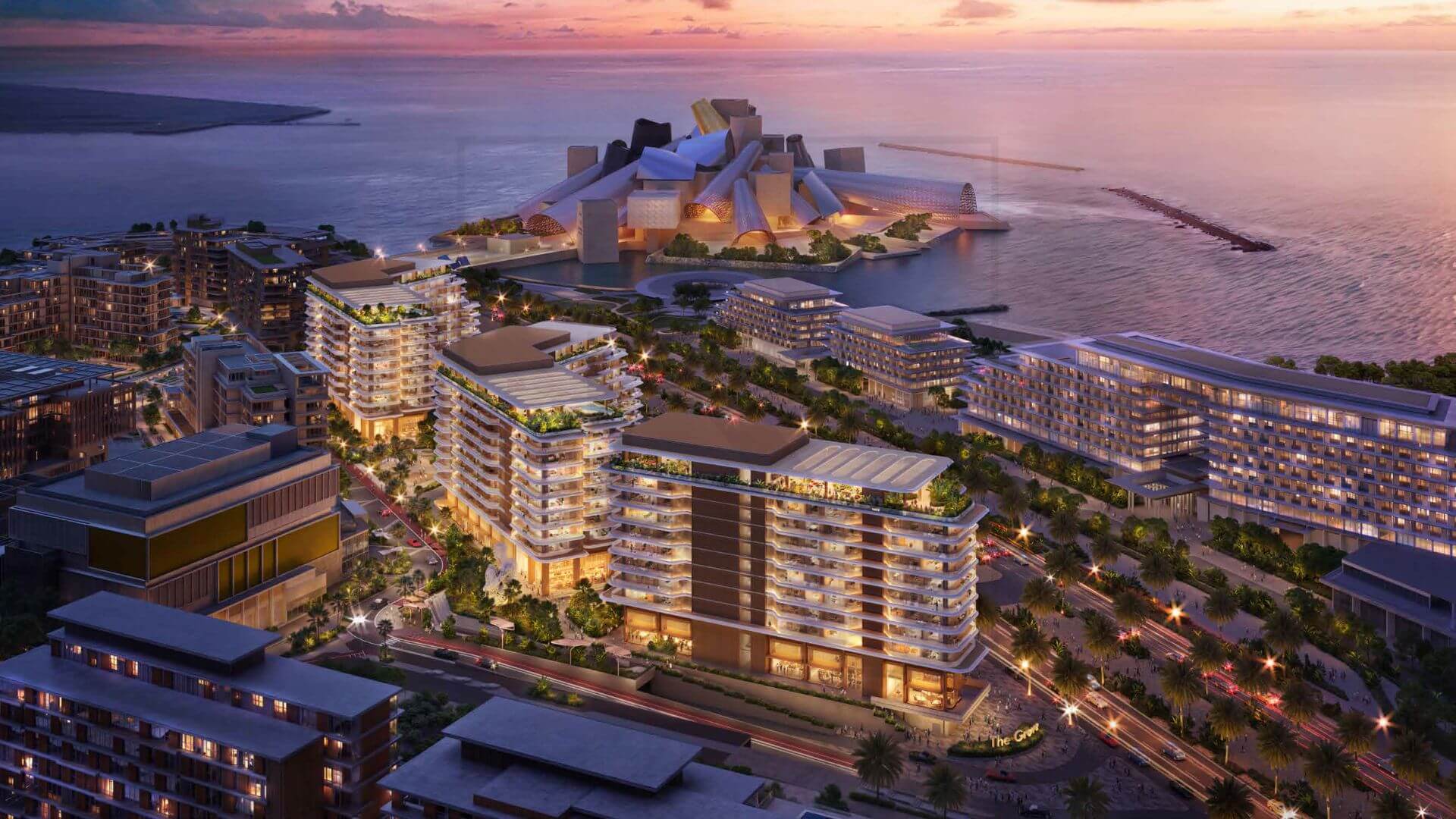 Arthouse in saadiyat island - sea view