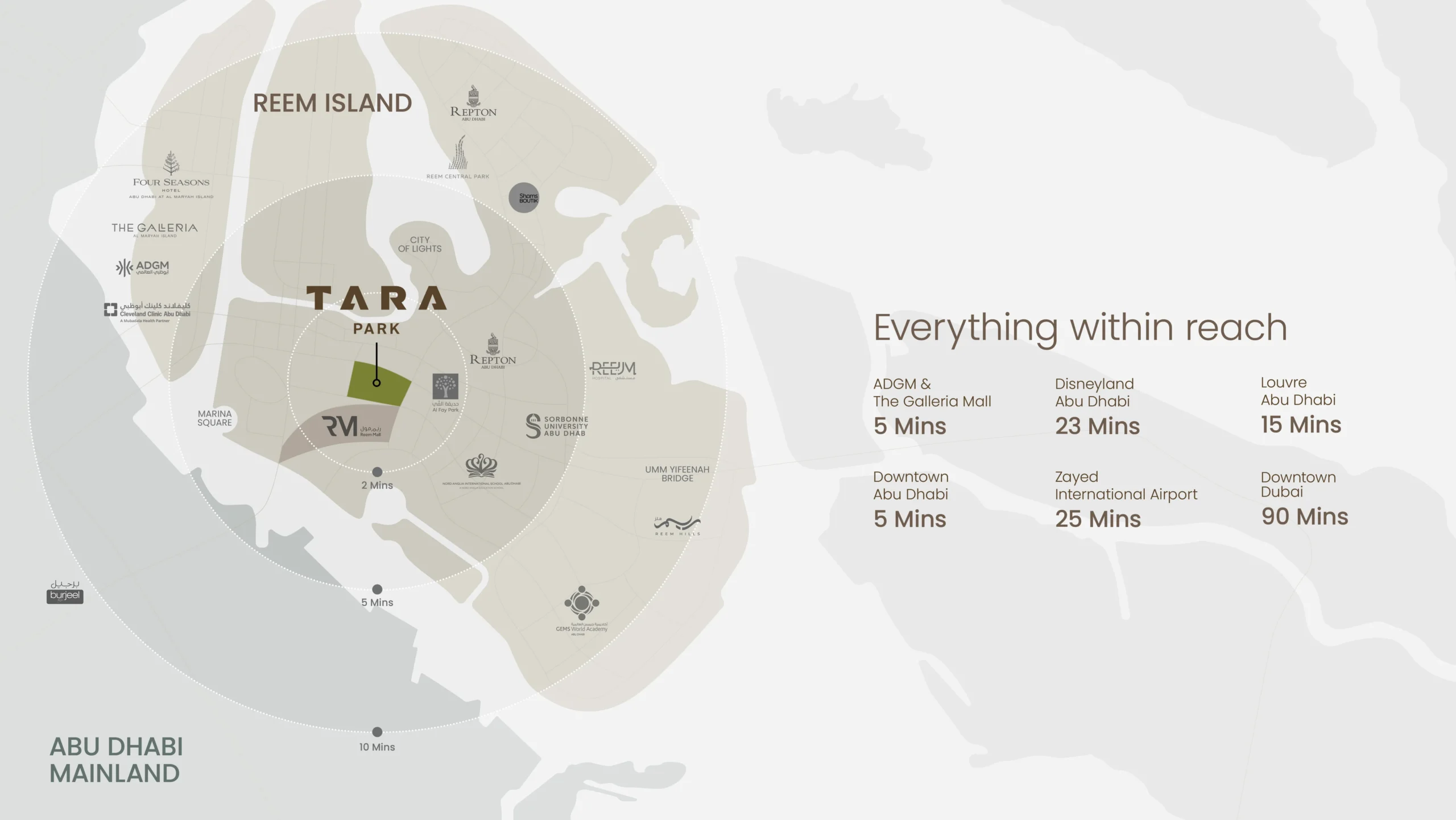 Tara park location map